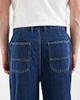 Jack & Jones Jack & Jones Dan barrel fit jeans in mid blue - 4