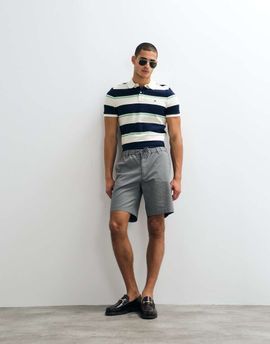 Jack & Jones Jack & Jones drawstring chino shorts in gray