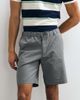 Jack & Jones Jack & Jones drawstring chino shorts in gray - 4