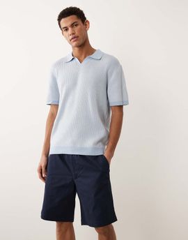 Jack & Jones Jack & Jones drawstring chino shorts in navy