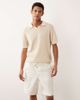 Jack & Jones Jack & Jones drawstring chino shorts in white - 1
