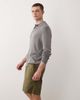 Jack & Jones Jack & Jones drawstring linen mix blend shorts in green - 3