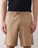 Jack & Jones Jack & Jones drawstring linen mix shorts in beige-Neutral - 4