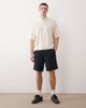 Jack & Jones Jack & Jones drawstring linen mix shorts in navy - 2