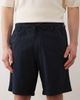 Jack & Jones Jack & Jones drawstring linen mix shorts in navy - 4