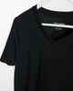 Jack & Jones Jack & Jones Essentials 2 pack slim fit v-neck t-shirt in black - 3