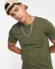 Jack & Jones Jack & Jones essentials crew neck T-shirt in cotton in khaki green - 1