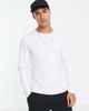 Jack & Jones Jack & Jones Essentials long sleeve t-shirt in white - 1