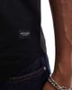 Jack & Jones Jack & Jones Essentials longline T-shirt with curve hem in black - 3