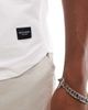 Jack & Jones Jack & Jones Essentials longline t-shirt with curve hem in white - 3
