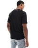 Jack & Jones Jack & Jones Essentials t-shirt in cotton with crew neck in black - 4