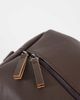Jack & Jones Jack & Jones faux leather travel bag in brown - 3