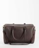 Jack & Jones Jack & Jones faux leather travel bag in brown - 4