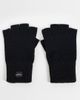 Jack & Jones Jack & Jones fingerless knitted gloves in black - 1