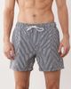 Jack & Jones Jack & Jones flamingo print swim shorts in navy stripe - 4