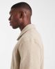 Jack & Jones Jack & Jones fleece jacket with zip in beige-Neutral - 4