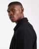 Jack & Jones Jack & Jones fleece jacket with zip in black - 4