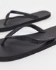 Jack & Jones Jack & Jones flip flops in black - 3