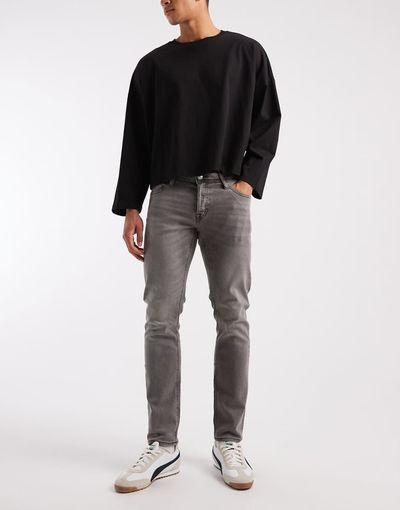 Jack & Jones Jack & Jones glenn slim jeans in gray