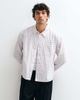 Jack & Jones Jack & Jones grid plaid long sleeve shirt in white - 1