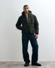 Jack & Jones Jack & Jones hooded puffer jacket in khaki green - 1