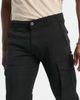 Jack & Jones Jack & Jones Intelligence cuffed cargo pants in black - 3