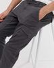 Jack & Jones Jack & Jones Intelligence cuffed cargo pants in gray-Grey - 3