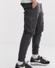 Jack & Jones Jack & Jones Intelligence cuffed cargo pants in gray-Grey - 4
