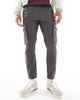 Jack & Jones Jack & Jones Intelligence cuffed cargo pants in gray - 2