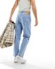 Jack & Jones Jack & Jones Intelligence Eddie baggy jeans in lightwash blue - 3