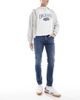 Jack & Jones Jack & Jones Intelligence Glenn slim fit jeans in mid blue - 2