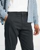 Jack & Jones Jack & Jones Intelligence loose fit cropped chinos in black - 4