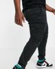 Jack & Jones Jack & Jones Intelligence Plus nylon cargo pants in black - 1