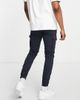 Jack & Jones Jack & Jones Intelligence slim fit cargos with cuff in navy - 2