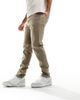 Jack & Jones Jack & Jones Intelligence slim fit chino in beige-Neutral - 4