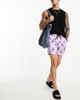 Jack & Jones Jack & Jones Intelligence swim shorts in purple turtle print - 3