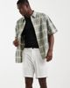 Jack & Jones Jack & Jones linen mix chino shorts in white-Neutral - 1