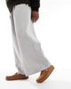 Jack & Jones Jack & Jones loafer slippers in faux suede in beige-Neutral - 2
