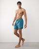 Jack & Jones Jack & Jones logo swim shorts in green blue - 1