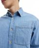 Jack & Jones Jack & Jones long sleeve denim shirt in light blue - 4