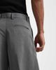 Jack & Jones Jack & Jones longline tailored shorts in gray - 3