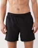 Jack & Jones Jack & Jones mid length swim shorts in black - 4