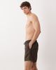 Jack & Jones Jack & Jones mid length swim shorts in brown - 3