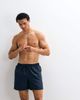Jack & Jones Jack & Jones mid length swim shorts in navy - 1