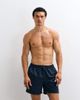 Jack & Jones Jack & Jones mid length swim shorts in navy - 4