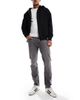 Jack & Jones Jack & Jones mike tapered jeans in gray - 1