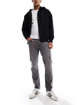 Jack & Jones Jack & Jones mike tapered jeans in gray