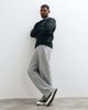Jack & Jones Jack & Jones ombre crew neck sweater in black and gray - 1