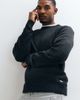 Jack & Jones Jack & Jones ombre crew neck sweater in black and gray - 4