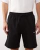 Jack & Jones Jack & Jones orginals logo sweatshirt fabric shorts in black - 4
